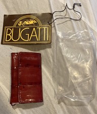 Bugatti Red Leather Key Case &
