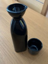 Japanese Sake Black Sake Cup