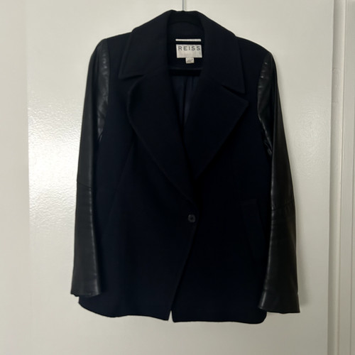 Reiss navy wool and - reiss,