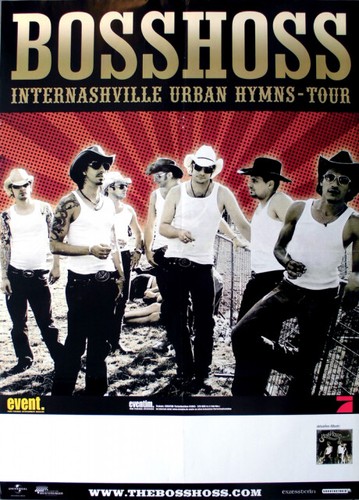 Bosshoss 2005 plakat - -, in