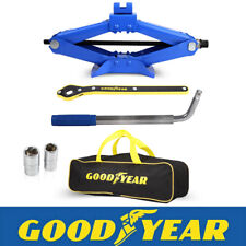Goodyear 1 Ton Professional Scissor Jack Car Van Ratchet Wrench Socket Drive