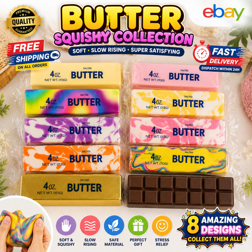 Butter stick squishy - butter,