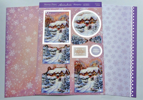 Hunkydory christmas cottage - christmas,