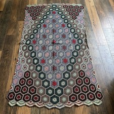 Vintage Hand Crocheted Hexagon