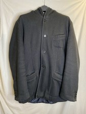 Men’s Black Hooded Dress