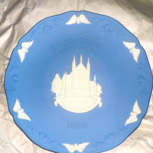 Wedgwood blue jasperware 1989 - jasperware,
