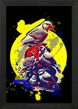 Bird Animals 6 Framed Wall Art