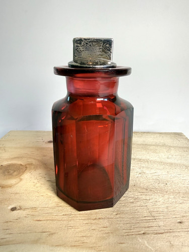 Antique victorian ruby red - ruby,