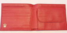 ROLEX Leather Purse Card