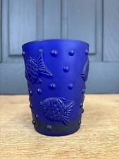 100% Recycled Blue Glass