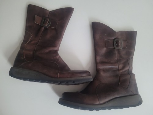 Womens fly london brown - womens,
