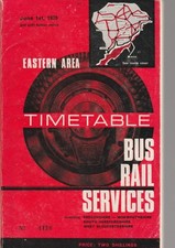 WALES BUS TIMETABLE BOOK