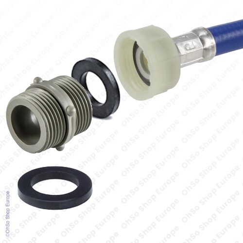Inlet hose threaded connector - hose,