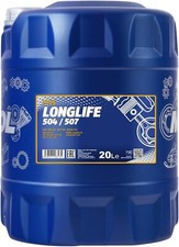 20L Mannol 7715 Longlife 504/507 5W-30 Fully Synthetic Engine Oil - 20 Litres