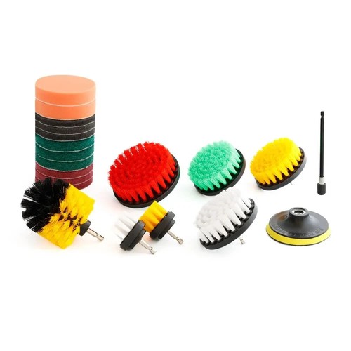 Car detail drill brush - car, set