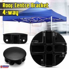 4-Way Pop-up Gazebo Tent Spare Parts Roof Centre Canopy Connector Bracket Black
