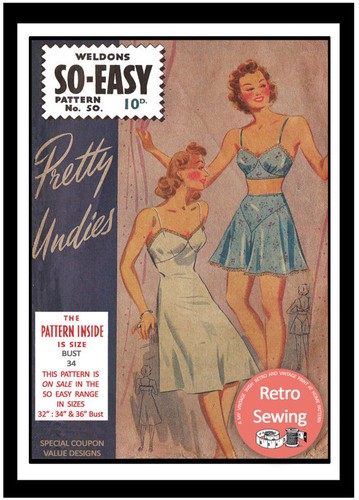1940s bra knickers and - 1940s,