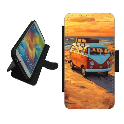 Classic camper van phone - van, case