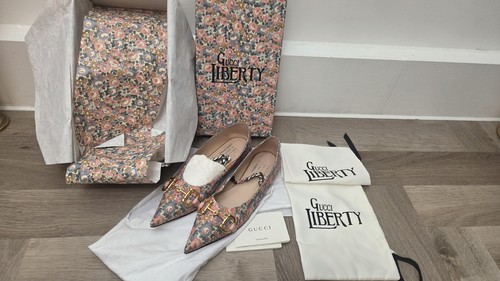 Gucci liberty floral ballet - gucci,