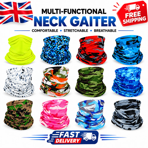 Seamless bandana face cover - seamless,