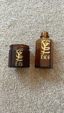 2 Rare Original Big Biba 1970's Vintage Glass Cosmetics Bottles