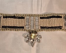 Vintage Beaded Choker /