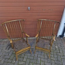 Two Ercol Style High Back