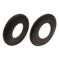 2x Heavy Duty 3.50x8 Mobility