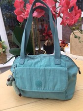 Kipling Julga Sea Green Medium Zipped Shoulder Bag Inc Monkey