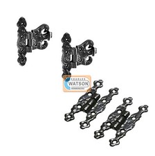 Black Victorian Cabinet Hinges