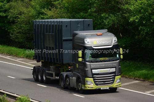 Truck photo 12x8 daf - 12x8, xf