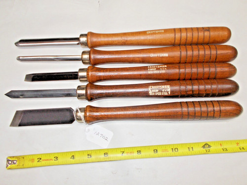 Lathe chisels craftsman wood - lathe, chisels,
