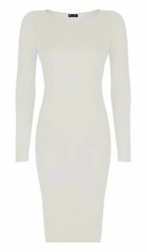 Women plain midi - women's, jersey