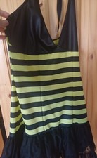 Sexy Bee Costume M/L More Likely size 10/12