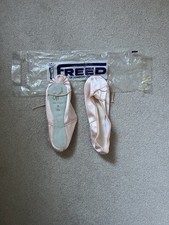 New Freed Pink Satin Cygnet Ballet Shoes. UK Size 5.5 In Original Packaging Box