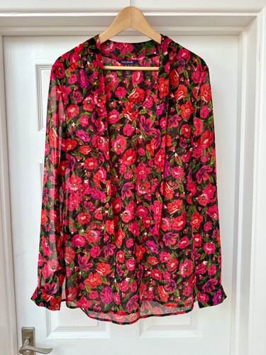 Red poppy flower - red, long-sleeve