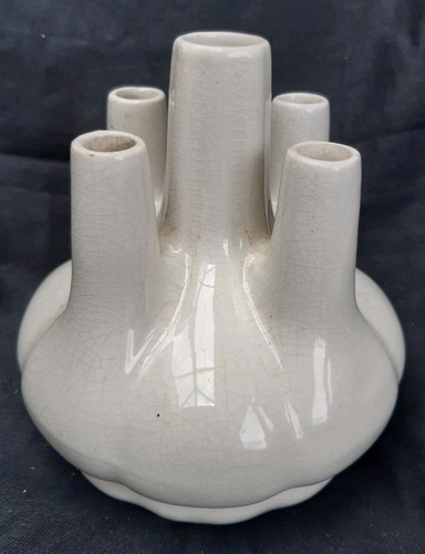 Vintage cream multi stem vase - multi,