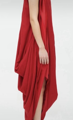 Maison margiela red dress - red,