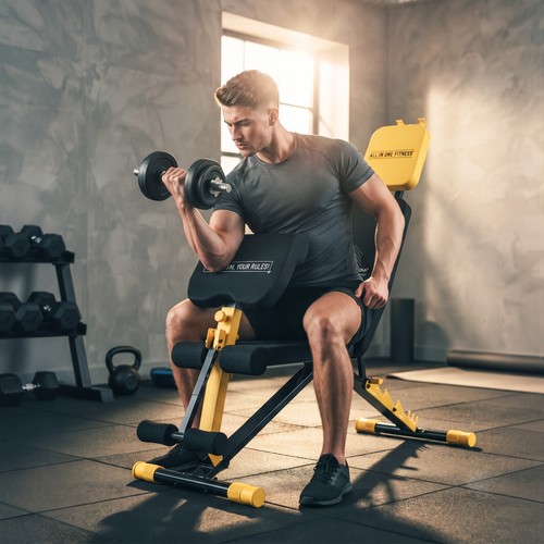 Adjustable weight bench - adjustable, 300kg