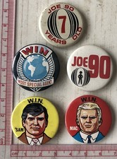 5x VTg Og Joe 90 W.I.N Logo