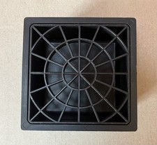 Used - BEER DRIP TRAY - 4" x 4” FONT TAP PUMP BLACK PLASTIC