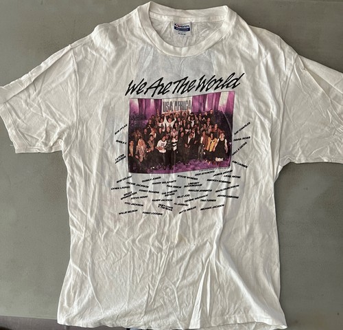 We Are The World 1985 XL shirt