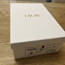 DIOR White Leather Effect Shoe