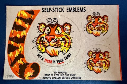 Vintage esso tiger exxon - esso,
