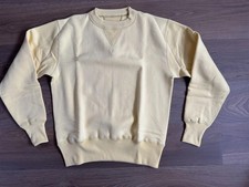 NEW Cushman | Lot. 26901 Set-In Sleeve Sweatshirt Yellow | Size L