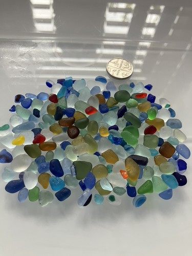 Genuine seaham sea - glass,