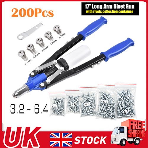 Heavy duty hand riveter - 17",
