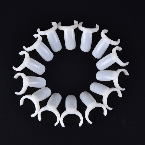 Nail polish display rings - nail,
