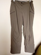 Sprayway Ladies Fleece Lined Walking Trousers Size 10 Regular Length