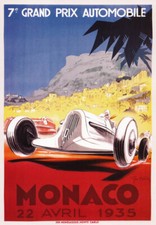 AV35 Vintage 1935 Monaco Grand